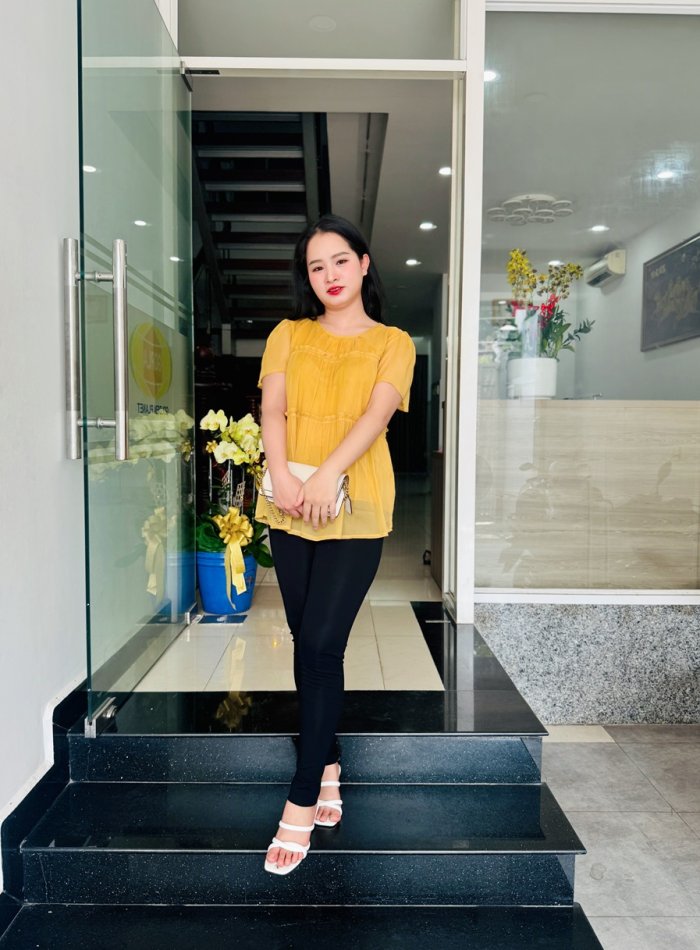 AAD3180 - Áo voan tầng